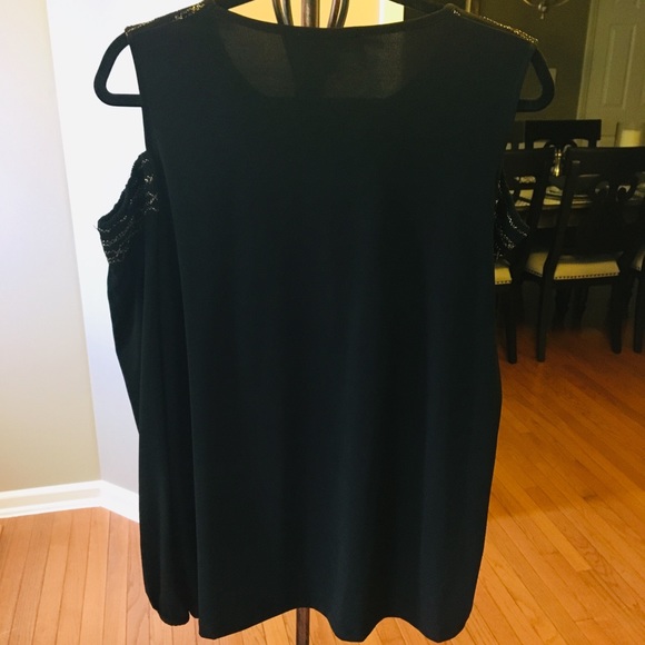 Michael Kors Cold Shoulder Blouse -XL - Picture 5 of 5